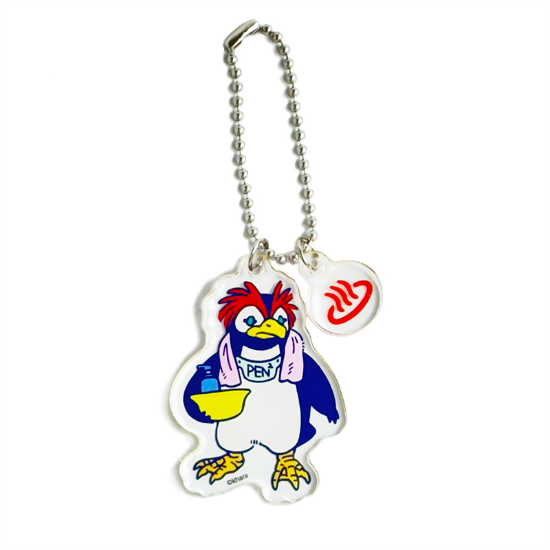 EVA STORE オリジナル ペンペンアクリルキーホルダー/お風呂ペンペン