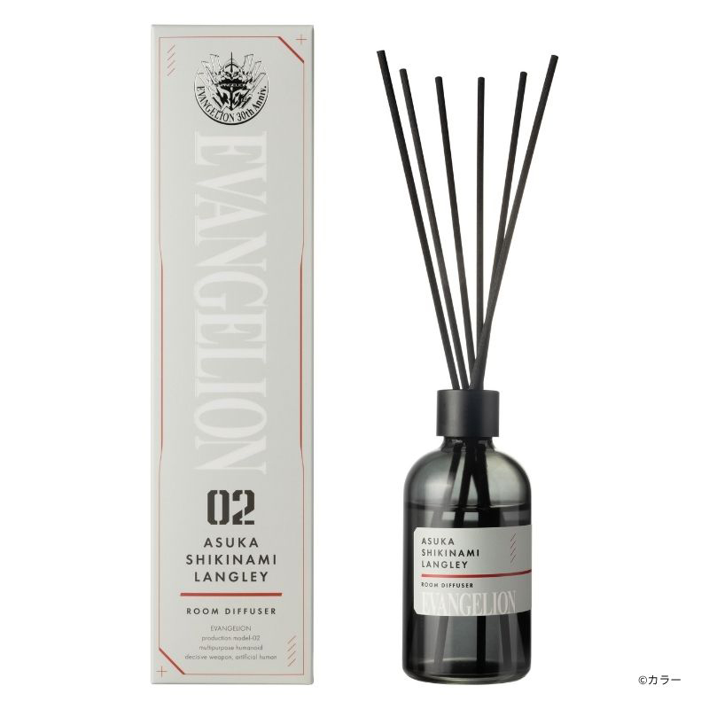【fav's room TOKYO】エヴァンゲリオン ルームディフューザー/式波・アスカ・ラングレー~ベリーローズ~(GSIクレオス)