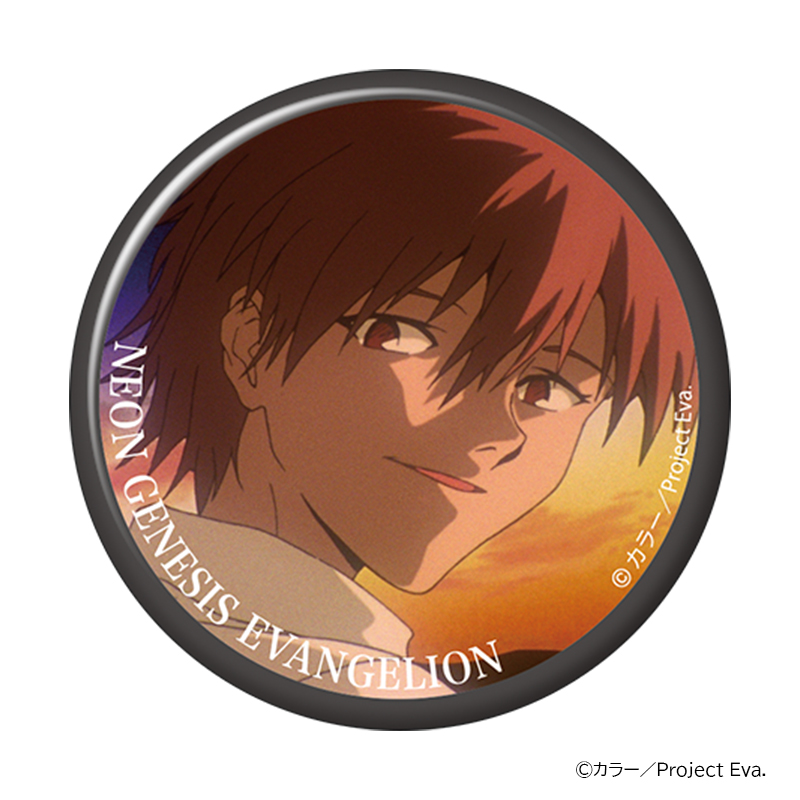 新世紀エヴァンゲリオン・キャラバッジコレクションBOX(全10種入り)/渚カヲル(ムービック)