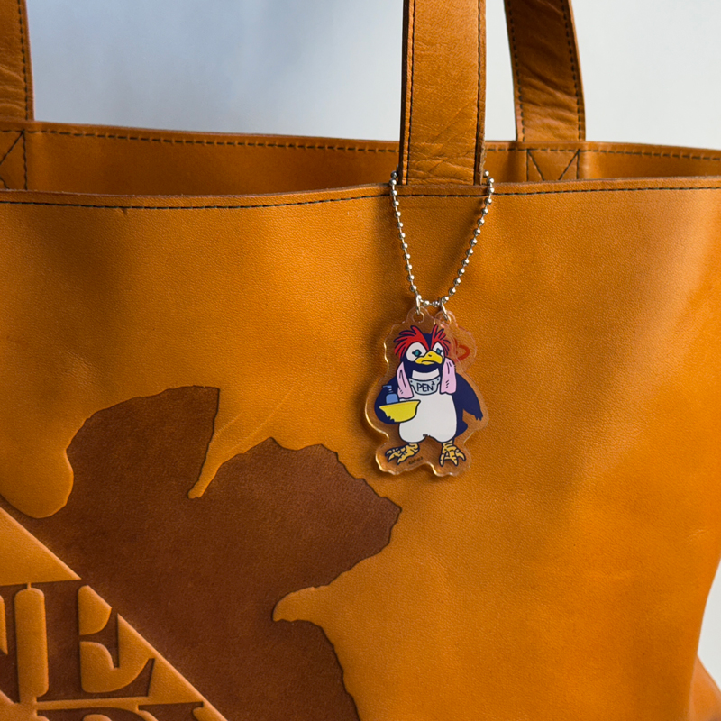 EVA STORE オリジナル ペンペンアクリルキーホルダー/お風呂ペンペン