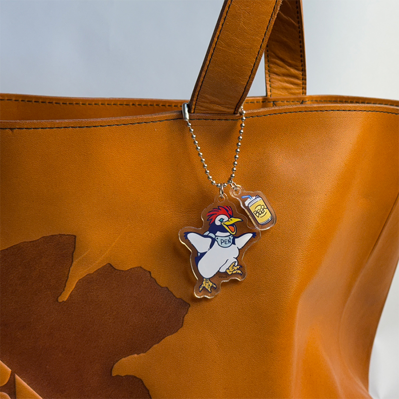 EVA STORE オリジナル ペンペンアクリルキーホルダー/ビールペンペン