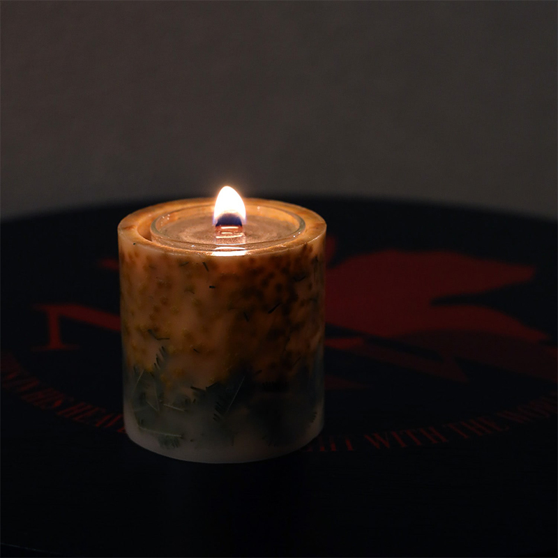 【RADIO EVA"THE 30"】C022 EVANGELION Flower Aroma Candle(Takibi)by soli/YELLOW