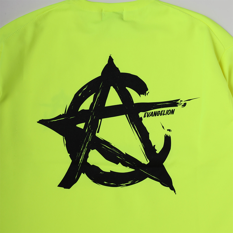 RADIO EVA A296 CIRCLE EVA Knit T-Shirt/YELLOW YELLOW L