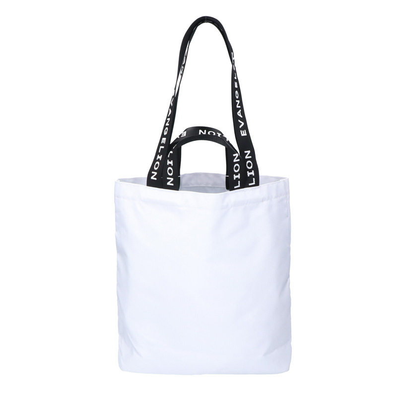 EVANGELIONキャラククターバッグ/トートバッグ(大)パイロット柄/白(高山)