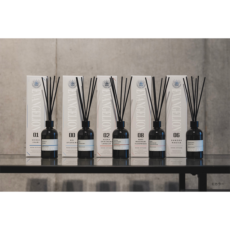 【fav's room TOKYO】エヴァンゲリオン ルームディフューザー/式波・アスカ・ラングレー~ベリーローズ~(GSIクレオス)