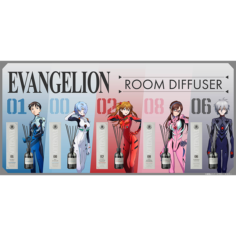 【fav's room TOKYO】エヴァンゲリオン ルームディフューザー/渚カヲル~シトラスウッド~(GSIクレオス)