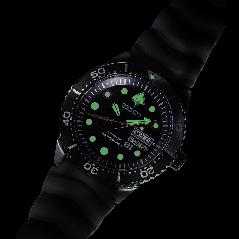 【RADIO EVA"THE 30"】C038 EVA-01 DIVER'S WATCH by SEIKO/EVA-01 MODEL