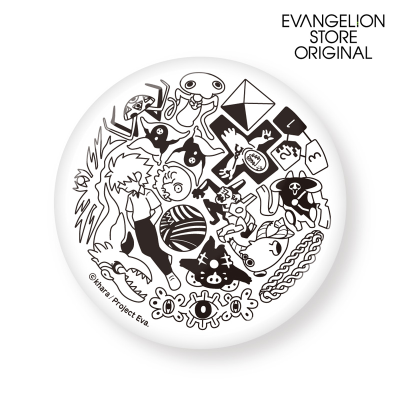 【EVA STOREオリジナル】使徒、集合/缶バッジ