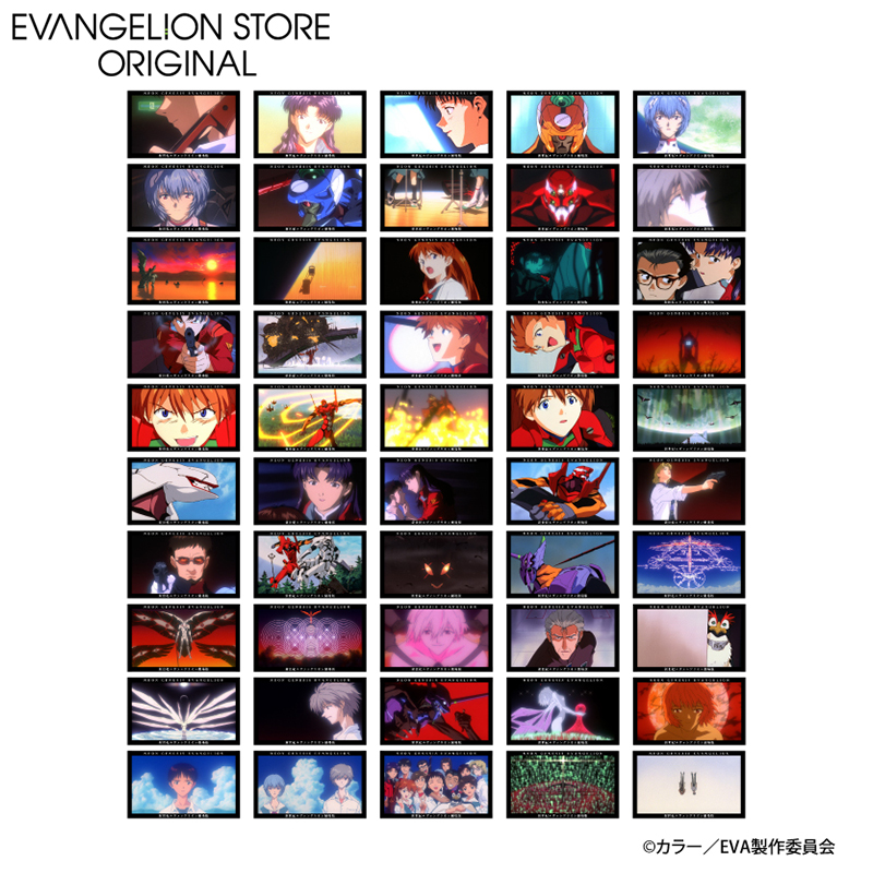 EVA STOREオリジナル 新世紀エヴァンゲリオン劇場版・ラミカコレクションBOX(1BOX25パック・全50柄)