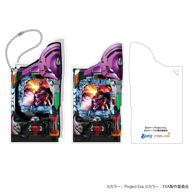 【P 新世紀エヴァンゲリオン ~未来への咆哮~】アクリルブロックキーホルダー(ムービック)
