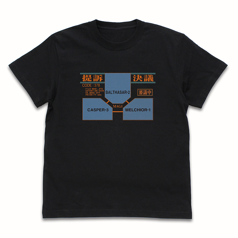 『新世紀エヴァンゲリオン』MAGIシステムTシャツ/BLACK(COSPA)