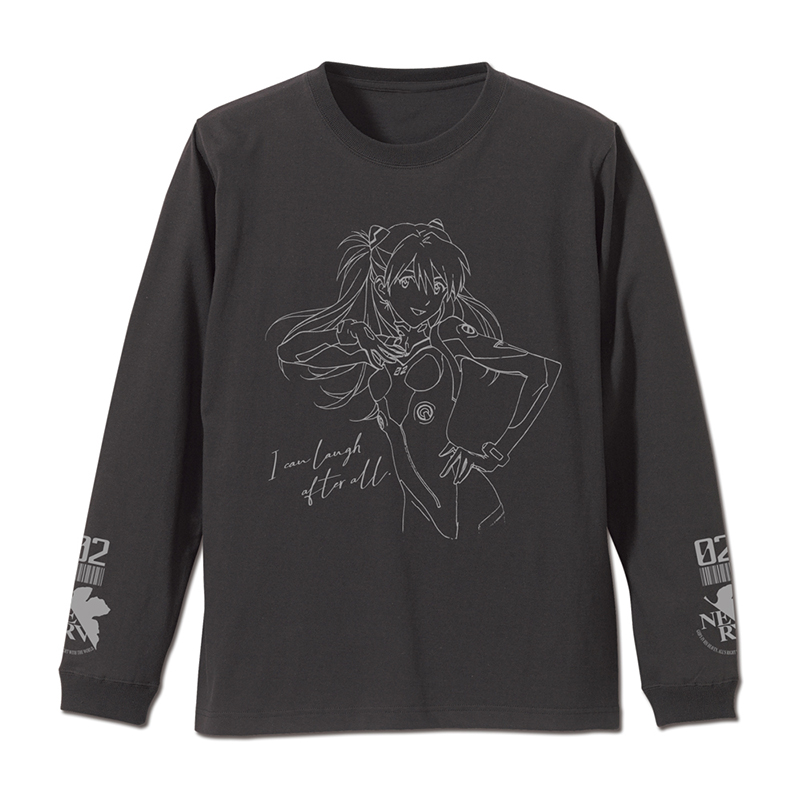 エヴァンゲリオン 式波・アスカ・ラングレー 袖リブロングスリーブ Tシャツ/SUMI(COSPA)
