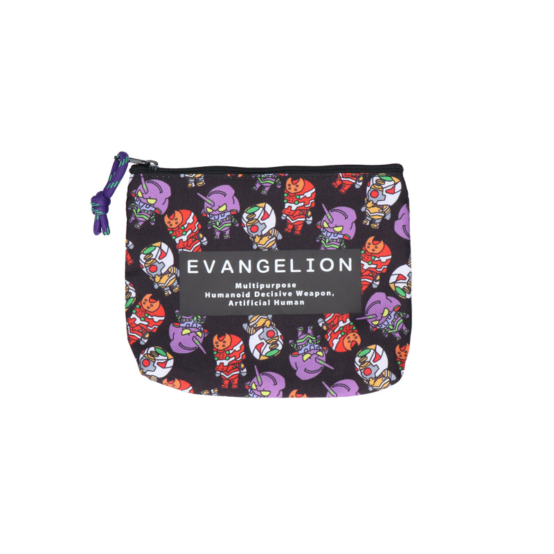 EVANGELIONキャラククターバッグ/ポーチ機体柄/黒(高山)
