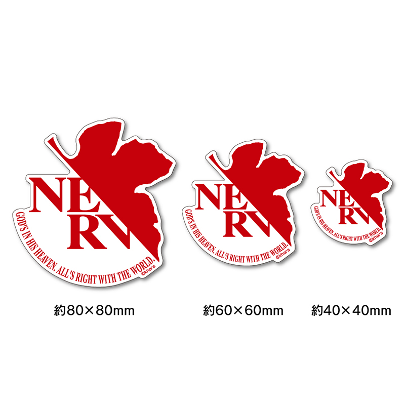EVA STOREオリジナル ステッカーセット/NERV