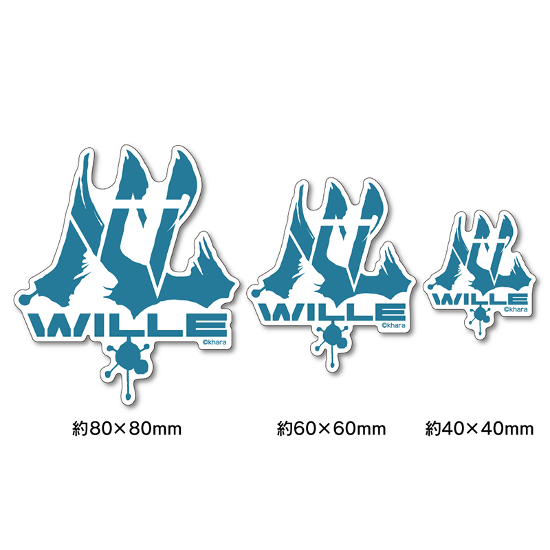 EVA STOREオリジナル ステッカーセット/WILLE