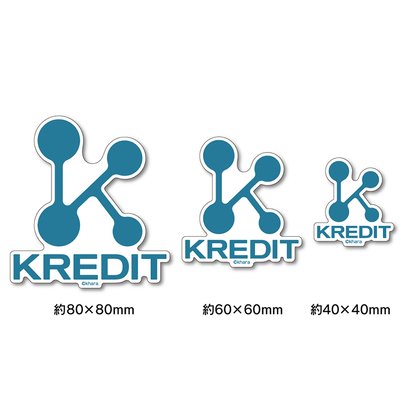 EVA STOREオリジナル ステッカーセット/KREDIT