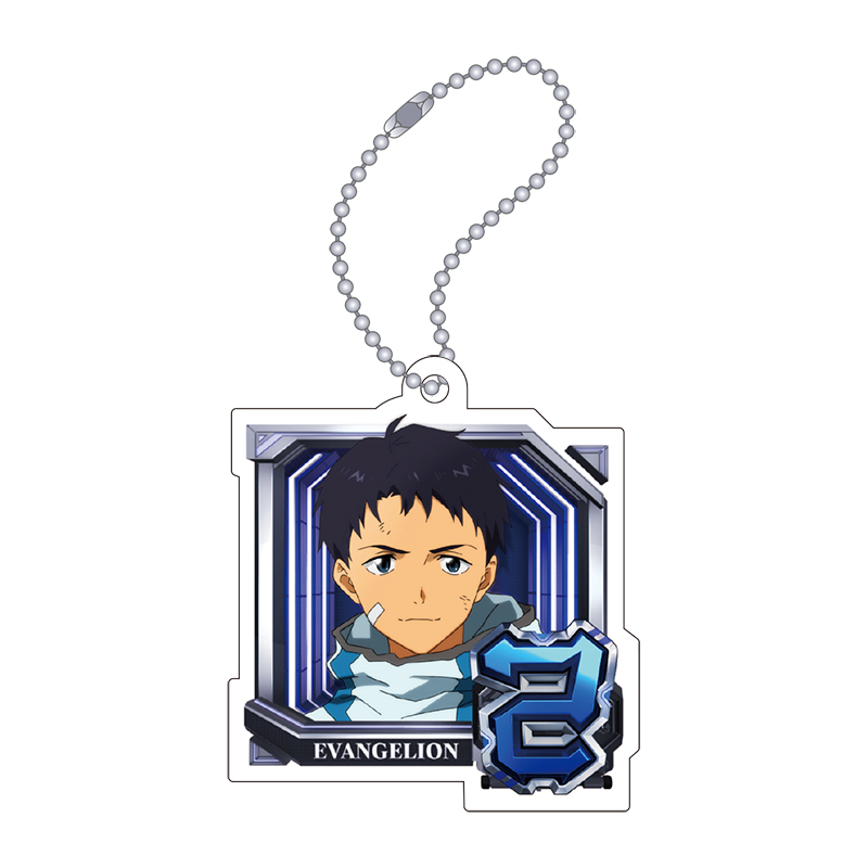 【ぱちんこ シン・エヴァンゲリオン】アクリルキーホルダー/通常図柄(2・加持リョウジ(少年))(ムービック)