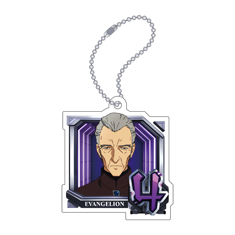 【ぱちんこ シン・エヴァンゲリオン】アクリルキーホルダー/通常図柄(4・冬月コウゾウ)(ムービック)