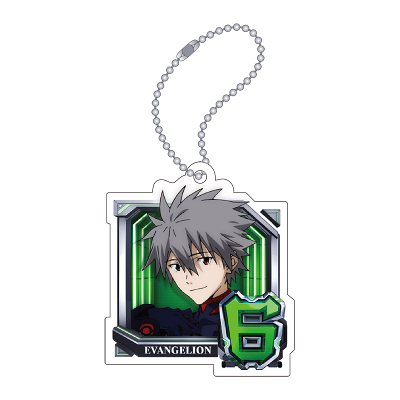 【ぱちんこ シン・エヴァンゲリオン】アクリルキーホルダー/通常図柄(6・渚カヲル)(ムービック)