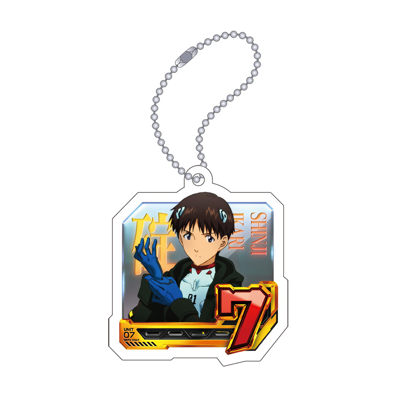 【Pゴジラ対エヴァンゲリオンセカンドインパクトG】アクリルキーホルダー/通常図柄(7・碇シンジ)(ムービック)