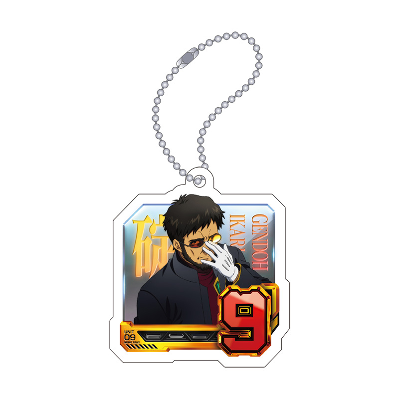 【Pゴジラ対エヴァンゲリオンセカンドインパクトG】アクリルキーホルダー/通常図柄(9・碇ゲンドウ)(ムービック)