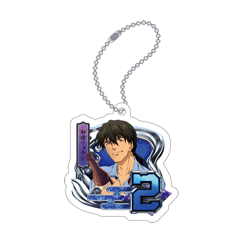 【Pゴジラ対エヴァンゲリオンセカンドインパクトG】アクリルキーホルダー/旅館図柄(2・加持リョウジ)(ムービック)