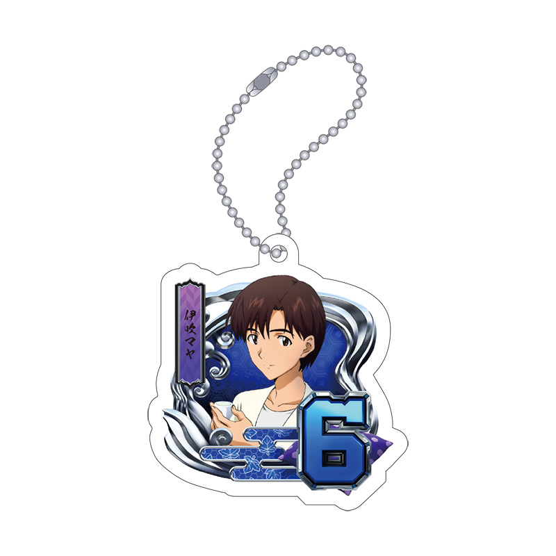 【Pゴジラ対エヴァンゲリオンセカンドインパクトG】アクリルキーホルダー/旅館図柄(6・伊吹マヤ)(ムービック)