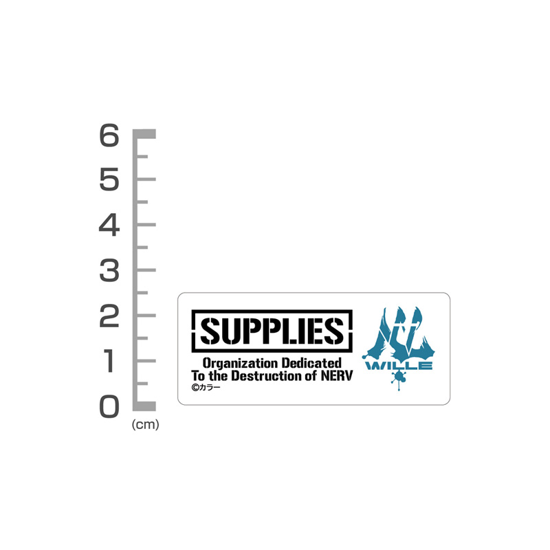 エヴァンゲリオン WILLE ミニステッカーセット(COSPA)