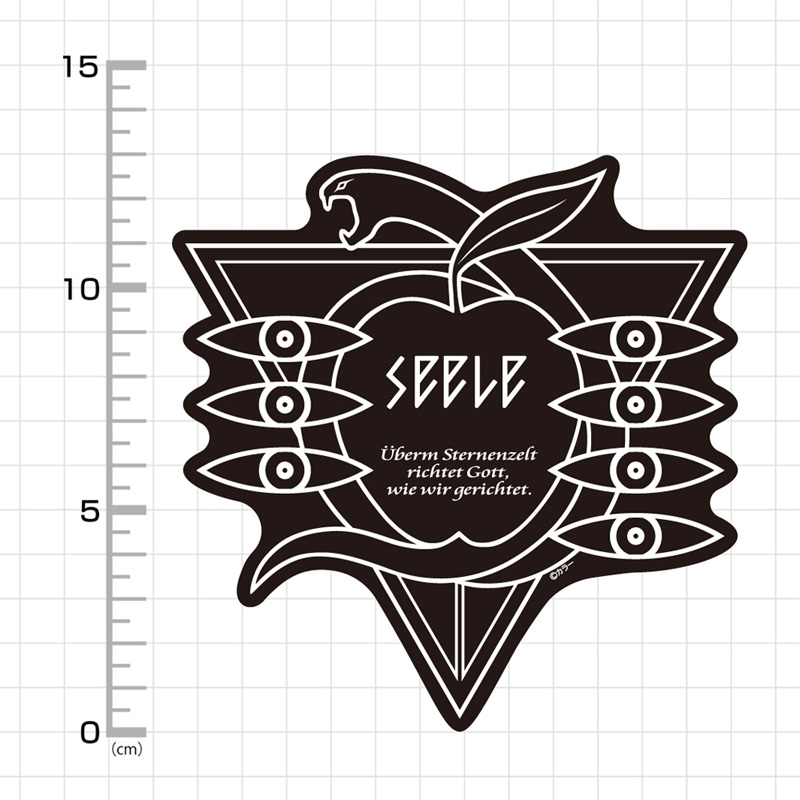 エヴァンゲリオン ゼーレ 屋外対応ステッカー(COSPA)