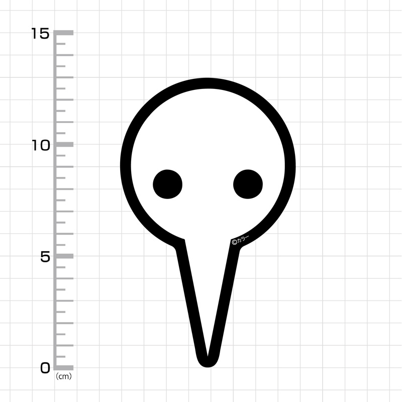 エヴァンゲリオン 使徒 屋外対応ステッカー(COSPA)