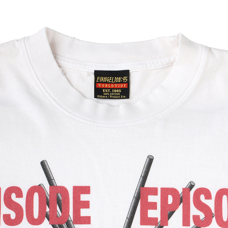 【EVANGELION:95】0021 T-Shirt/WHITE WHITE M