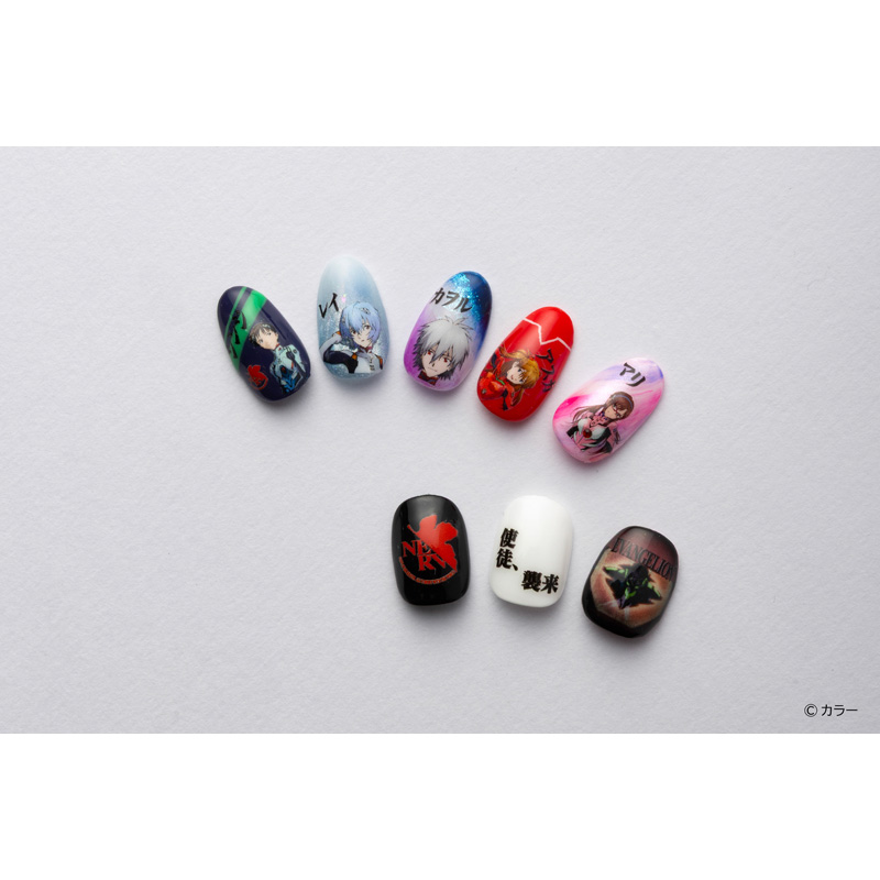 【fav's room TOKYO】エヴァンゲリオンネイルシール/メインキャラクター1(GSIクレオス)