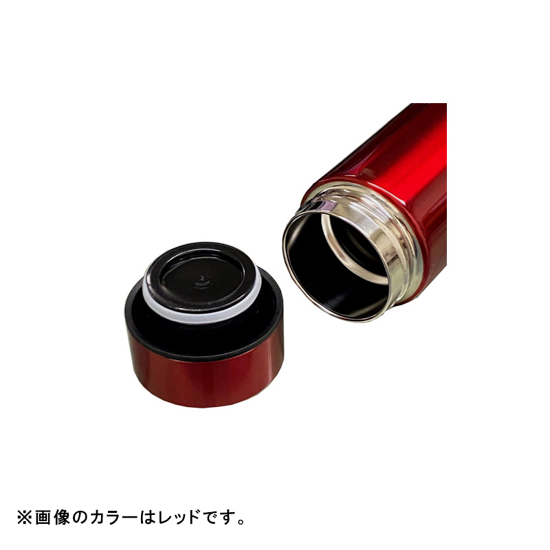 EVA&LOGOS 真空2重構造ステンレスMUG BOTTLE/NERV/ブラック