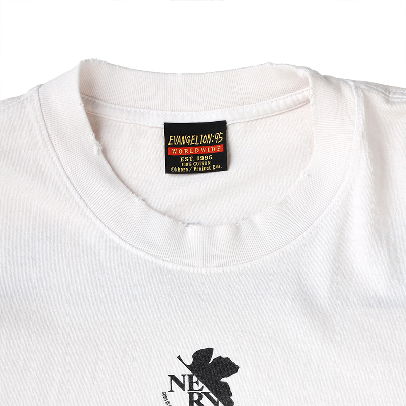 【EVANGELION:95】0020 T-Shirt/WHITE WHITE M