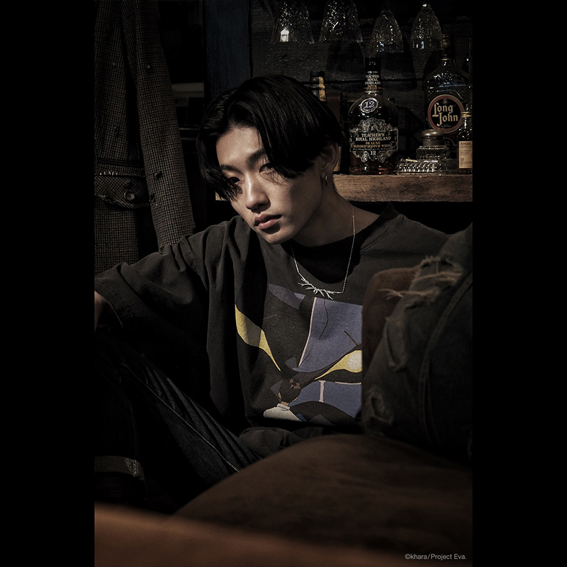 【EVANGELION:95】0025 Neckless/SILVER/トップ8cmチェーン40~45cm