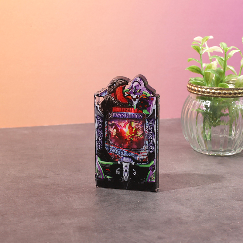 【Pゴジラ対エヴァンゲリオンセカンドインパクトG】アクリルブロックキーホルダー(ムービック)