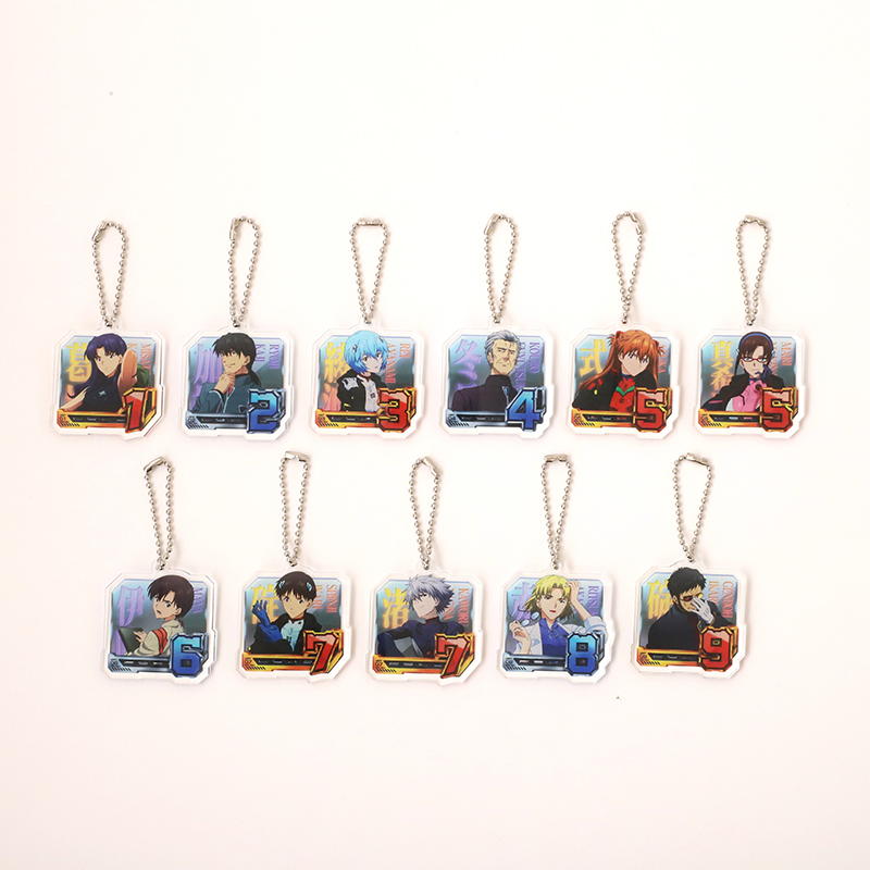 【Pゴジラ対エヴァンゲリオンセカンドインパクトG】アクリルキーホルダー/通常図柄(2・加持リョウジ)(ムービック)