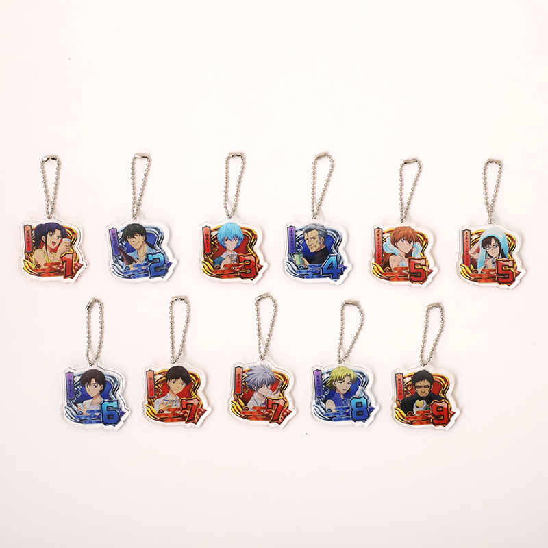 【Pゴジラ対エヴァンゲリオンセカンドインパクトG】アクリルキーホルダー/旅館図柄(1・葛城ミサト)(ムービック)