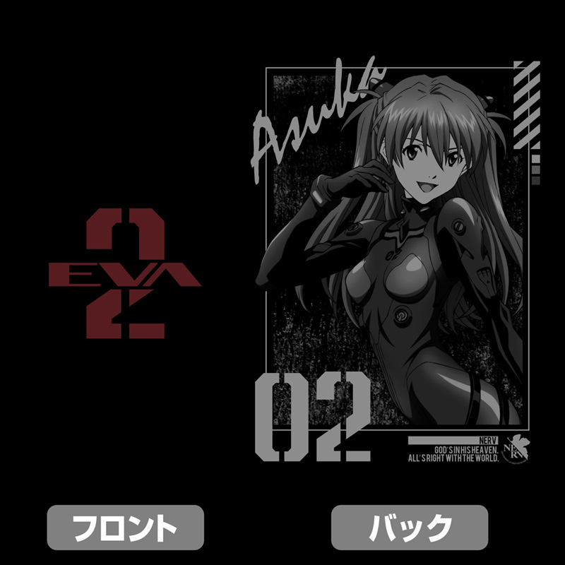 エヴァンゲリオン 式波・アスカ・ラングレー 薄手ドライパーカー/BLACK(COSPA) BLACK M