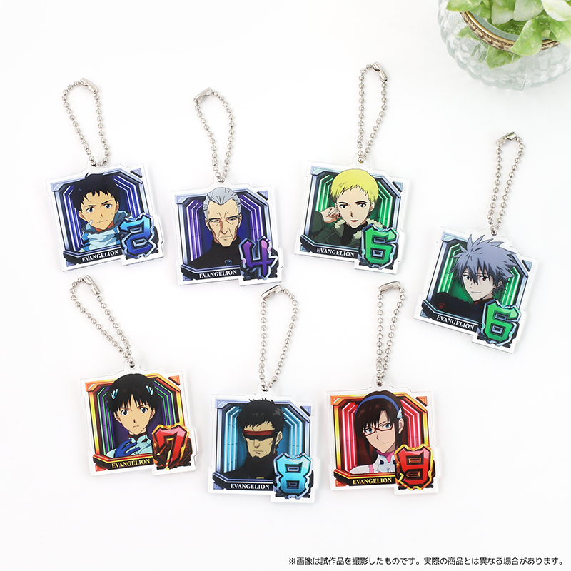 【ぱちんこ シン・エヴァンゲリオン】アクリルキーホルダー/通常図柄(7・碇シンジ)(ムービック)