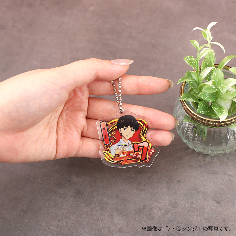 【Pゴジラ対エヴァンゲリオンセカンドインパクトG】アクリルキーホルダー/旅館図柄(4・冬月コウゾウ)(ムービック)