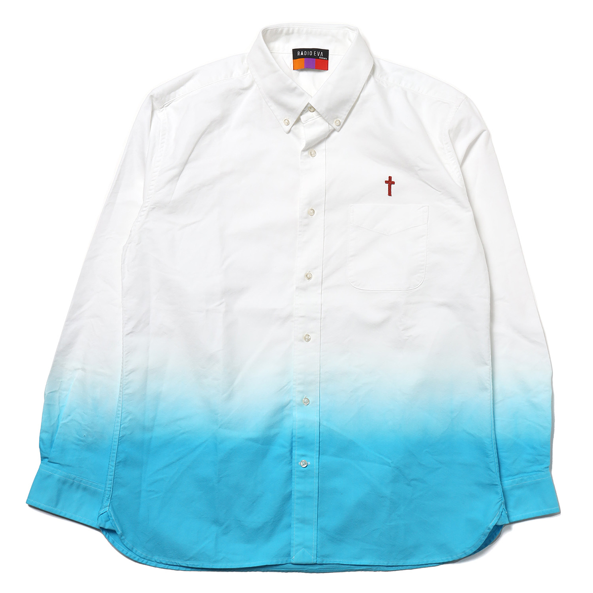 RADIO EVA A092 波打際 Shirt/BLUE(M　BLUE): ファッション | EVANGELION STORE オンライン