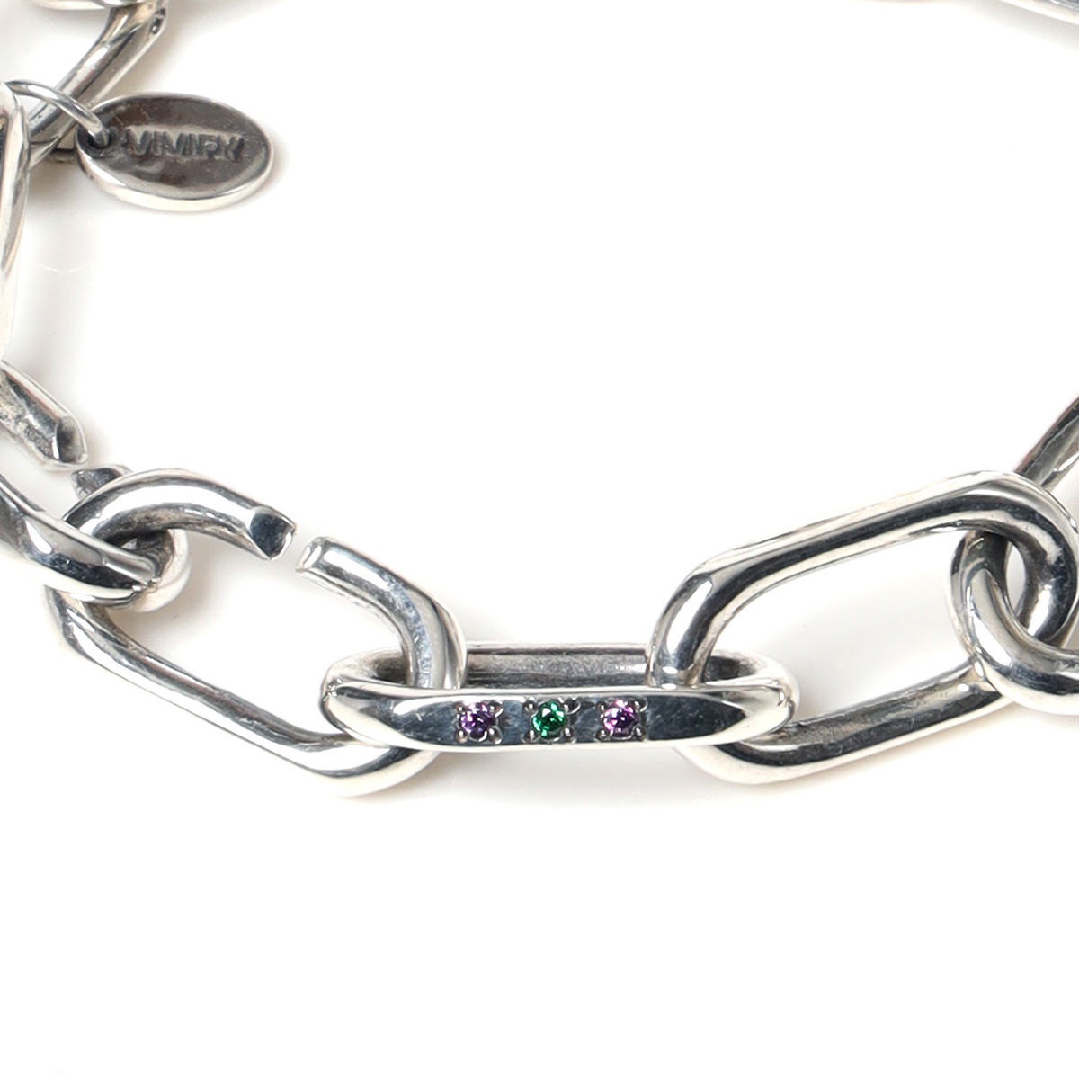 【受注生産】RADIO EVA A107 EVANGELION Some ways Heavy Chain Bracelet  （VIVIFY)(free size　EVA-01): ファッション | EVANGELION STORE オンライン