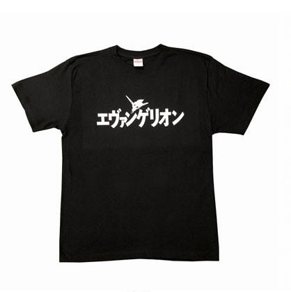 EVA STORE オリジナル カタカナTシャツ/エヴァンゲリオン/黒(L 黒