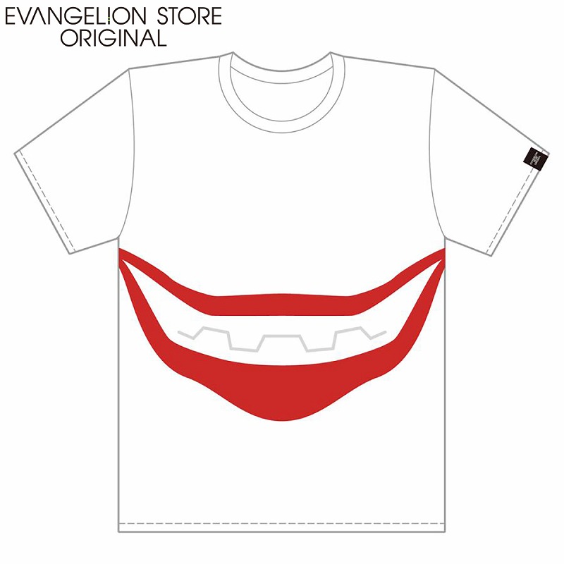 EVA STOREオリジナル Tシャツ/量産機(フェイス)(Mサイズ　白/ホワイト): ファッション | EVANGELION STORE オンライン