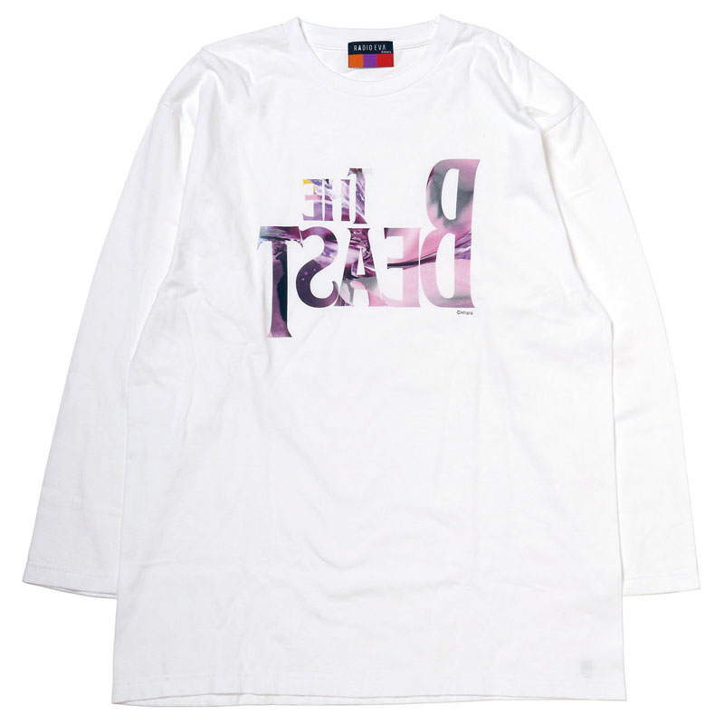 RADIO EVA A097 THE BEAST Graffiti Cutsew by Cigarette-burns/WHITE（EVA-08）(M　 WHITE（EVA-08）): ファッション | EVANGELION STORE オンライン