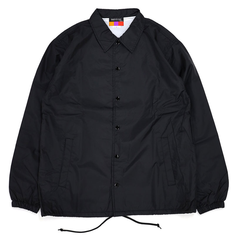 RADIO EVA A128 NERV COACH JACKET BLACK M BLACK EVANGELION STORE