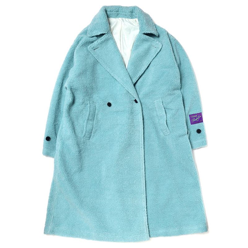 RADIO EVA A146 EVANGELION BOA CHESTERFIELD COAT/BLUE(M　BLUE): ファッション |  EVANGELION STORE オンライン