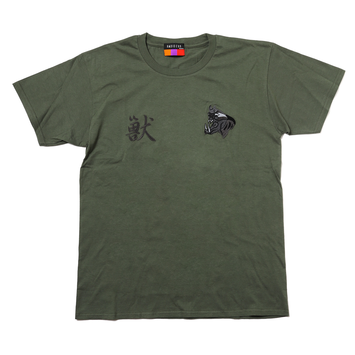 RADIO EVA 813 THE BEAST EMBROIDERY T-Shirt