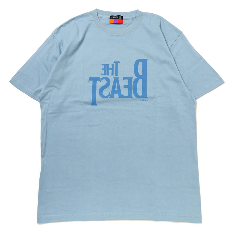 RADIO EVA A102 THE BEAST T-Shirt β/SMOKEY BLUE(M　SMOKEY BLUE): ファッション |  EVANGELION STORE オンライン